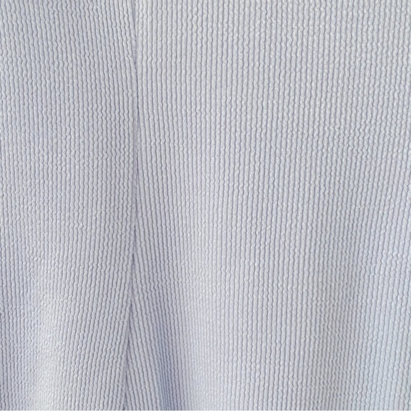 Lush Sweatheart Neck Slip On Sky Blue Mini Dress - Picture 5 of 8